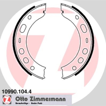 Zimmermann Brake Shoe Set for PORSCHE 911 (997) rear / parking brake