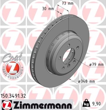 Zimmermann Brake Disc for BMW Z4 Roadster (E89) front