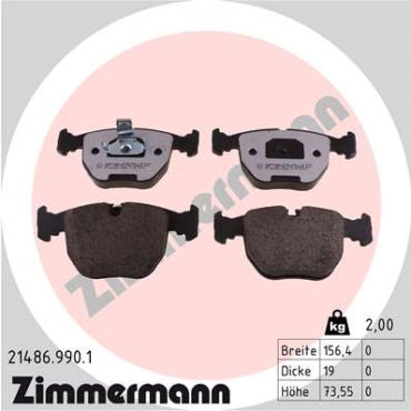 Zimmermann rd:z Brake pads for BMW 5 (E34) front