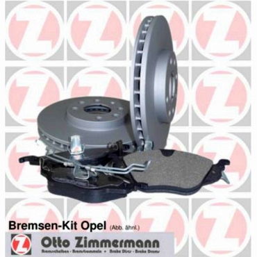 Zimmermann Brake Kit for OPEL CORSA D (S07) front