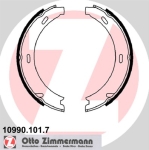 Zimmermann Bremsbackensatz für MERCEDES-BENZ C-KLASSE Sportcoupe (CL203) hinten / Feststellbremse