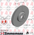 Zimmermann Brake Disc for BMW 8 Coupe (G15, F92) front left