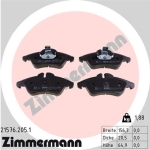 Zimmermann Bremsbeläge für MERCEDES-BENZ SPRINTER 2-t Pritsche/Fahrgestell (901, 902) vorne