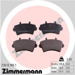Zimmermann Brake pads for NISSAN INTERSTAR Pritsche/Fahrgestell front
