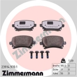 Zimmermann rd:z Brake pads for SEAT EXEO (3R2) rear