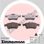 Zimmermann rd:z Bremsbeläge für RENAULT LAGUNA Coupe (DT0/1) hinten