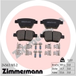 Zimmermann Bremsbeläge für SEAT ALTEA XL (5P5, 5P8) hinten